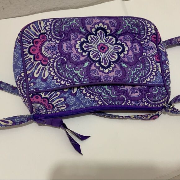 Vera Bradley Handbags - Vera Bradley Little Crossbody purple in excellent condition